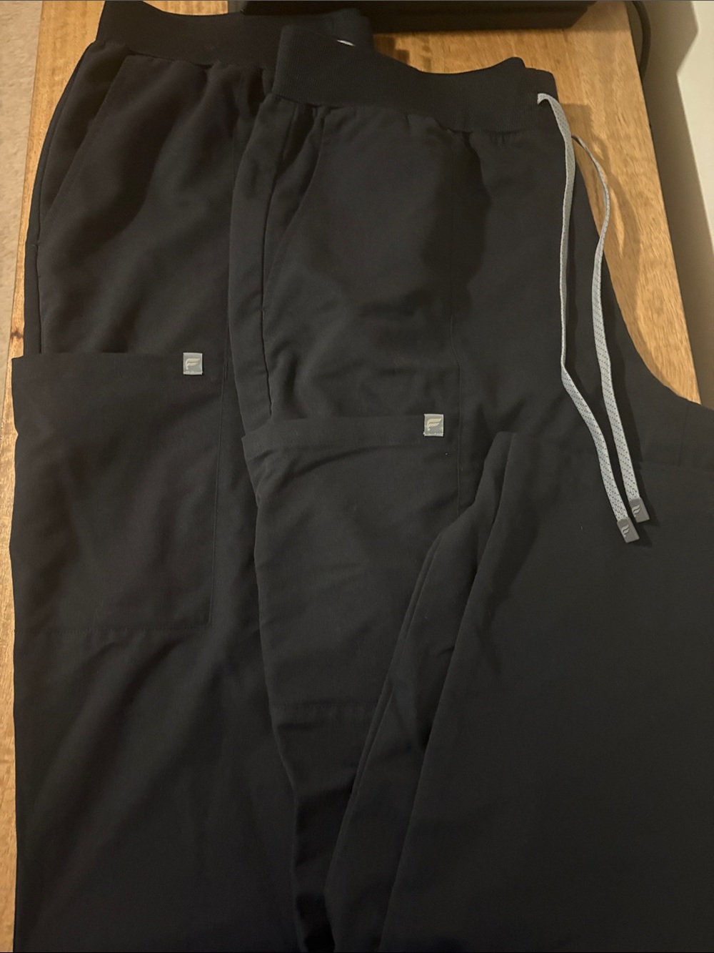 Fabletics Ion Scrub Pant- Black XL (2 pairs)